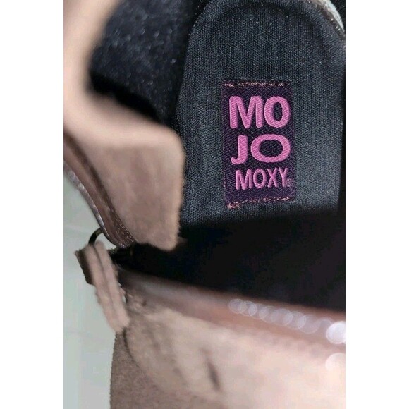 Anthropologie Mojo Moxy “Frilled” Brown Fringe Knee-High Boots 8.5 Boho Western - Picture 3 of 14